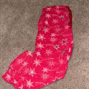 Victoria secret red star pj pants